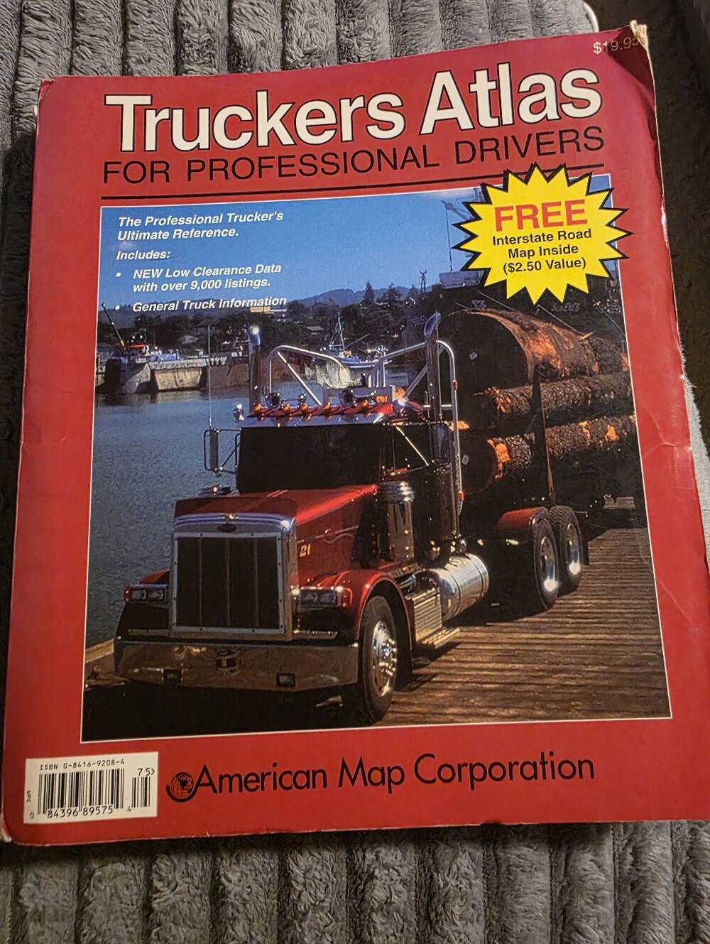1997 Truckers Atlas for Professional Drivers